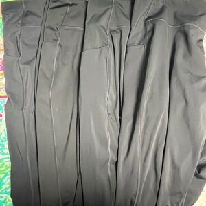 4 PACK- Tek Gear UltraStretch Black Pants